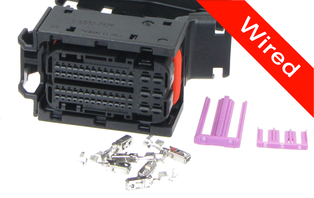 58 Pin Female connector with 10cm wires PRCW58-0001-B